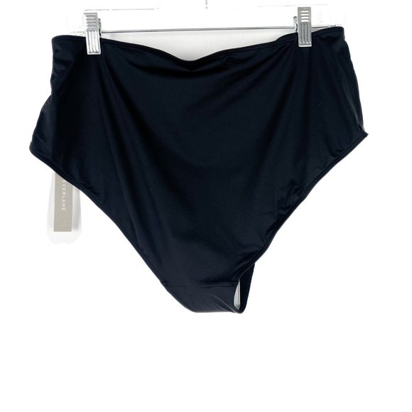 NWT Everlane The High-Rise Hipster Bottom Black Size Large L NEW - Picture 6 of 10